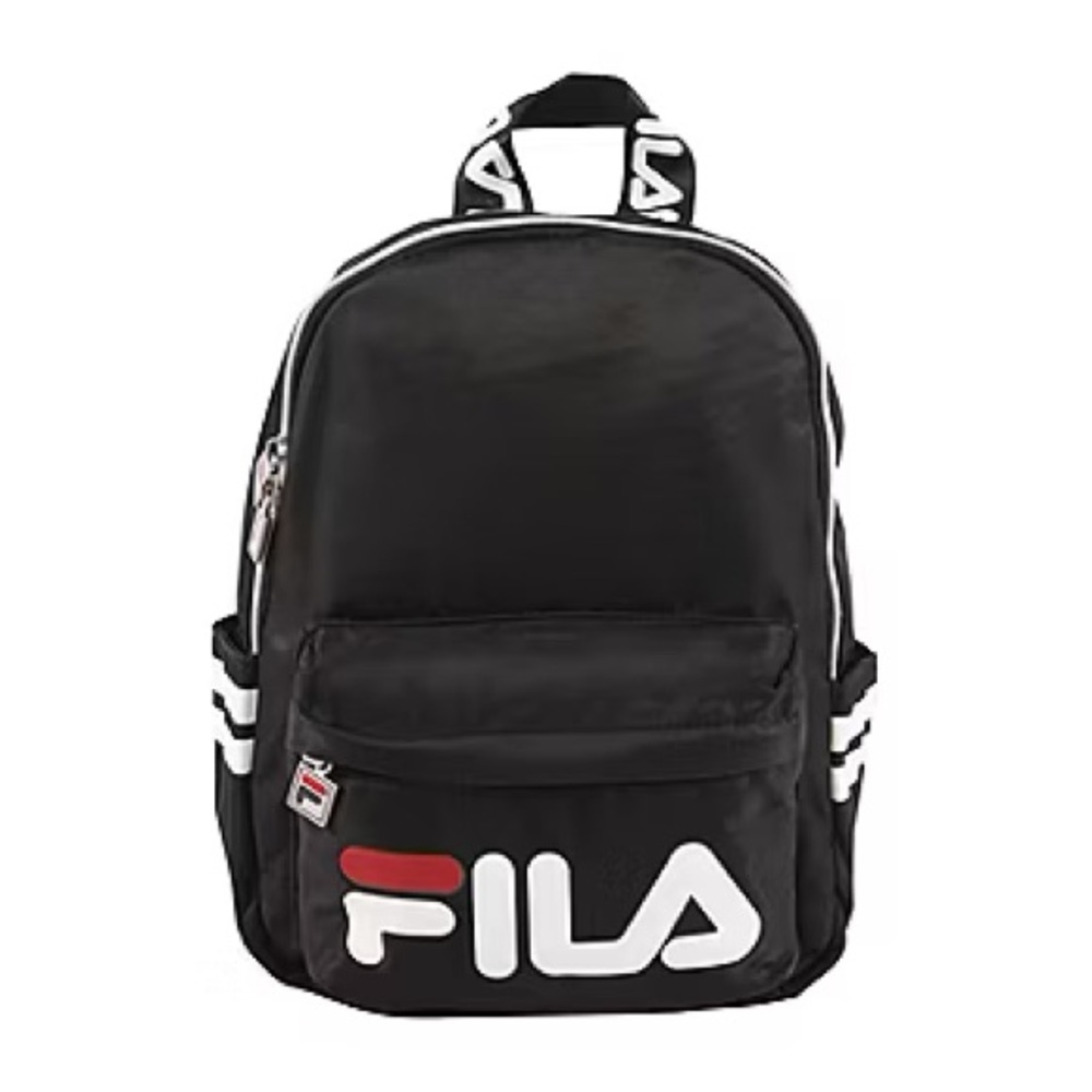 Fila Black and White Mini Backpack